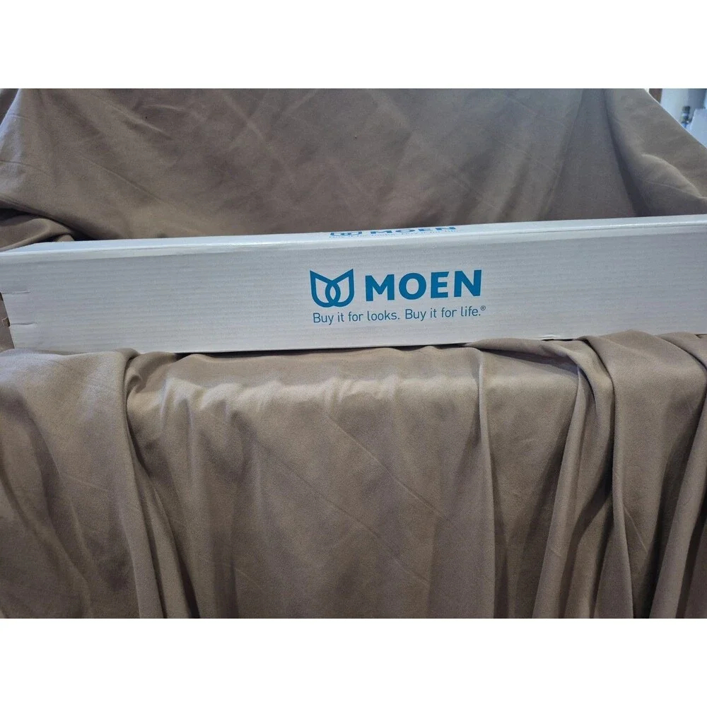 NEW Moen YB2224CH Brantford Collection 24-Inch Bathroom Single Towel Bar Chrome